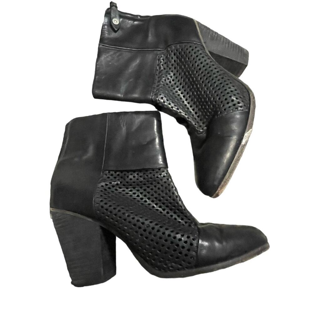 rag & bone Black Ankle Boots